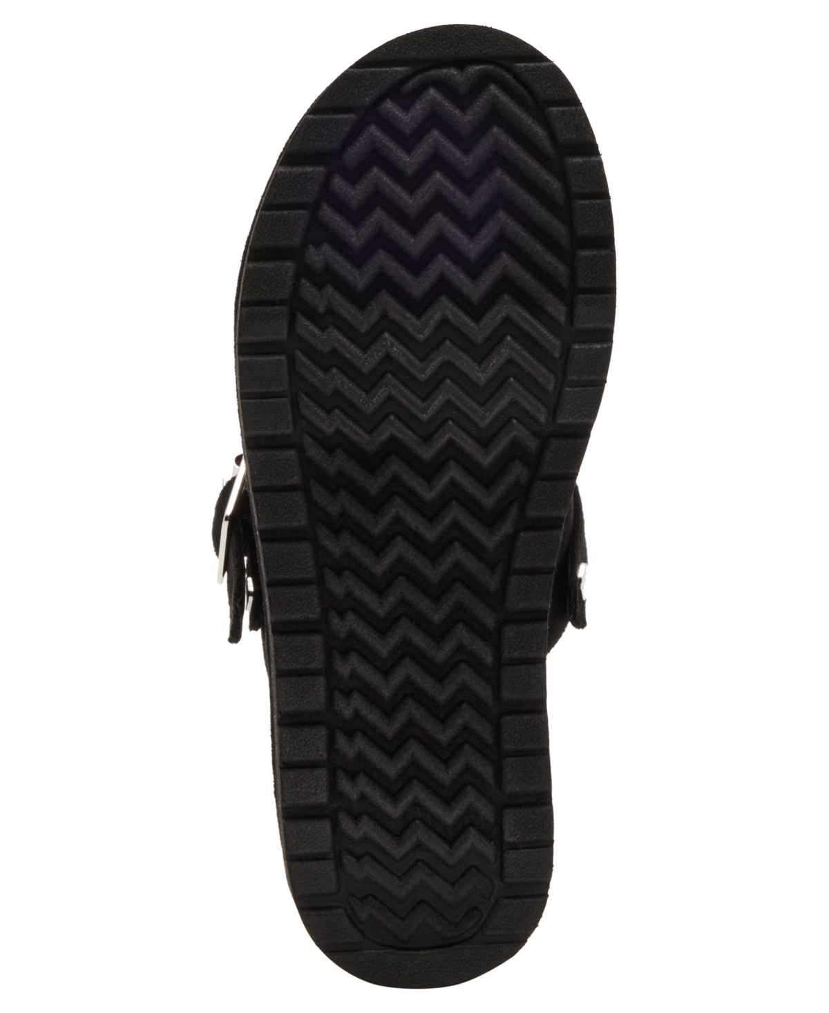 Madden Girl Graham Platform Slingback Clog Mules In Black