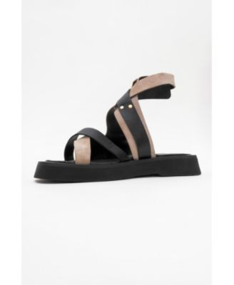 Minnea Suede Leather Sandal (Women)