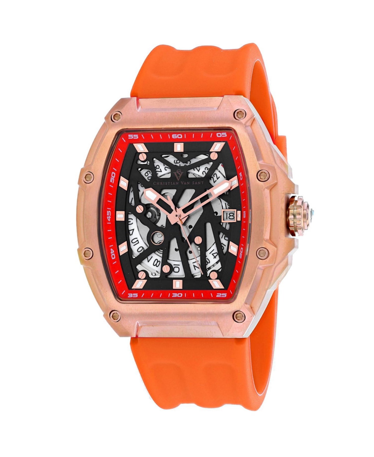 Men's Odyssey Black Dial Watch - CV6189 - Black