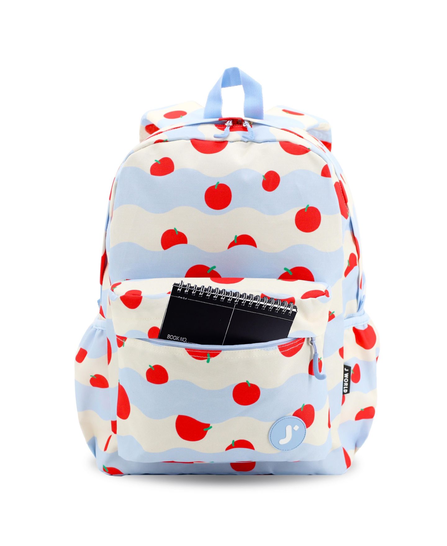 Рюкзак J World Unisex Oz 17 Inch Daily For School And Travel, цвет: Floating Apple — фото 5