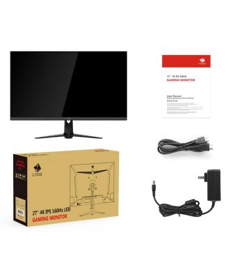 27 inch 4K UHD 3840 x 2160 160Hz 1ms IPS Gaming Monitor, 1.07 Billion Color, 450cd/m2, FreeSync, HDMI x 2, DP x 2