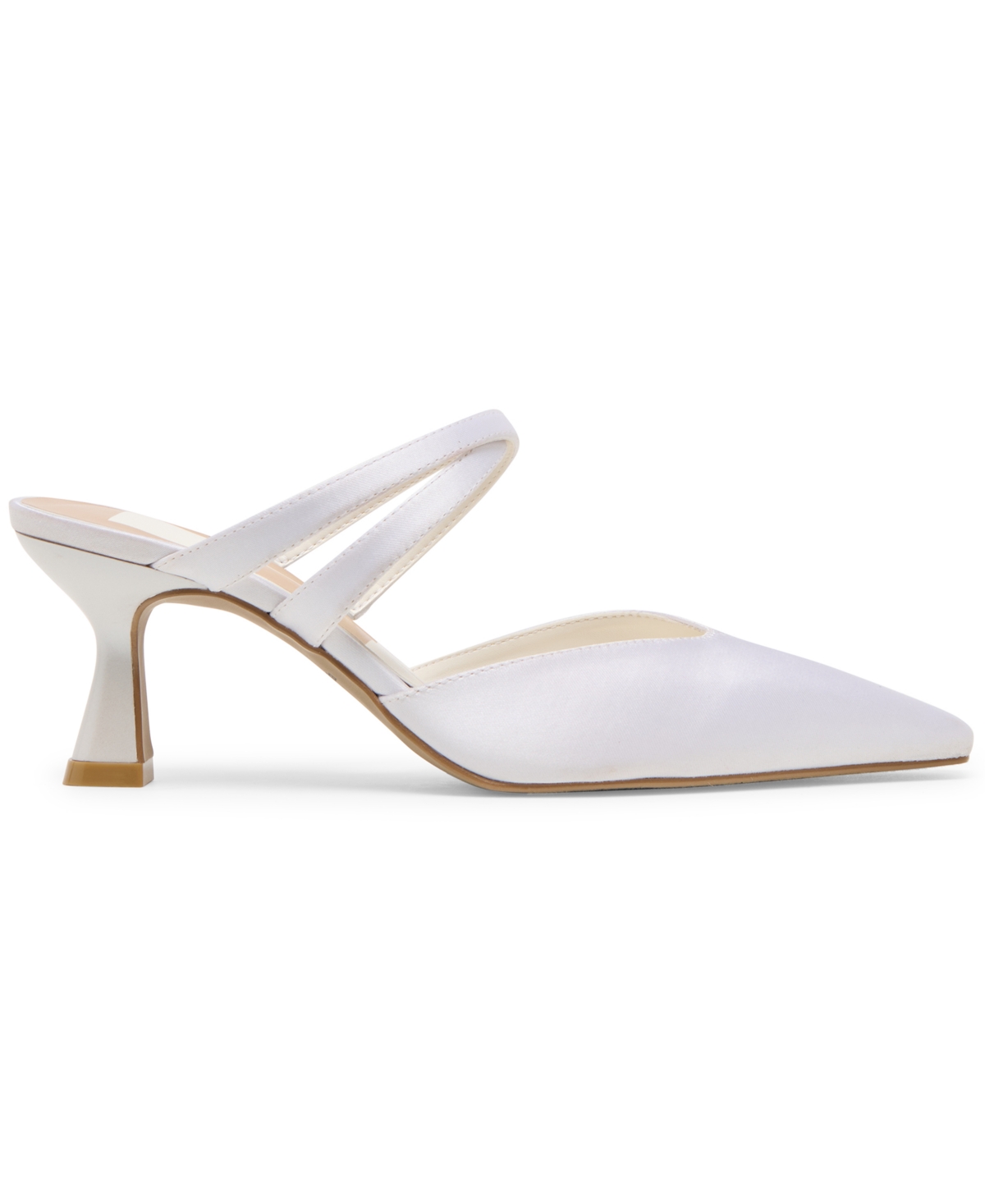 Dolce Vita Women's Linore Two-piece Kitten-heel Pumps In White
