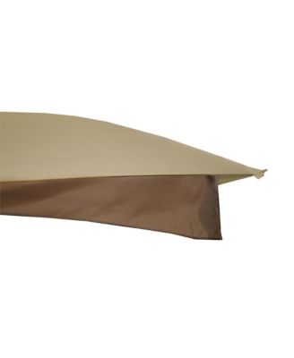 Replacement Canopy Top for Lowe's Allen Roth Heavy Duty Gazebo Roof Gazebo Top with Air Vent 10X12 Gazebo CoverReplacement Top Only (beige)