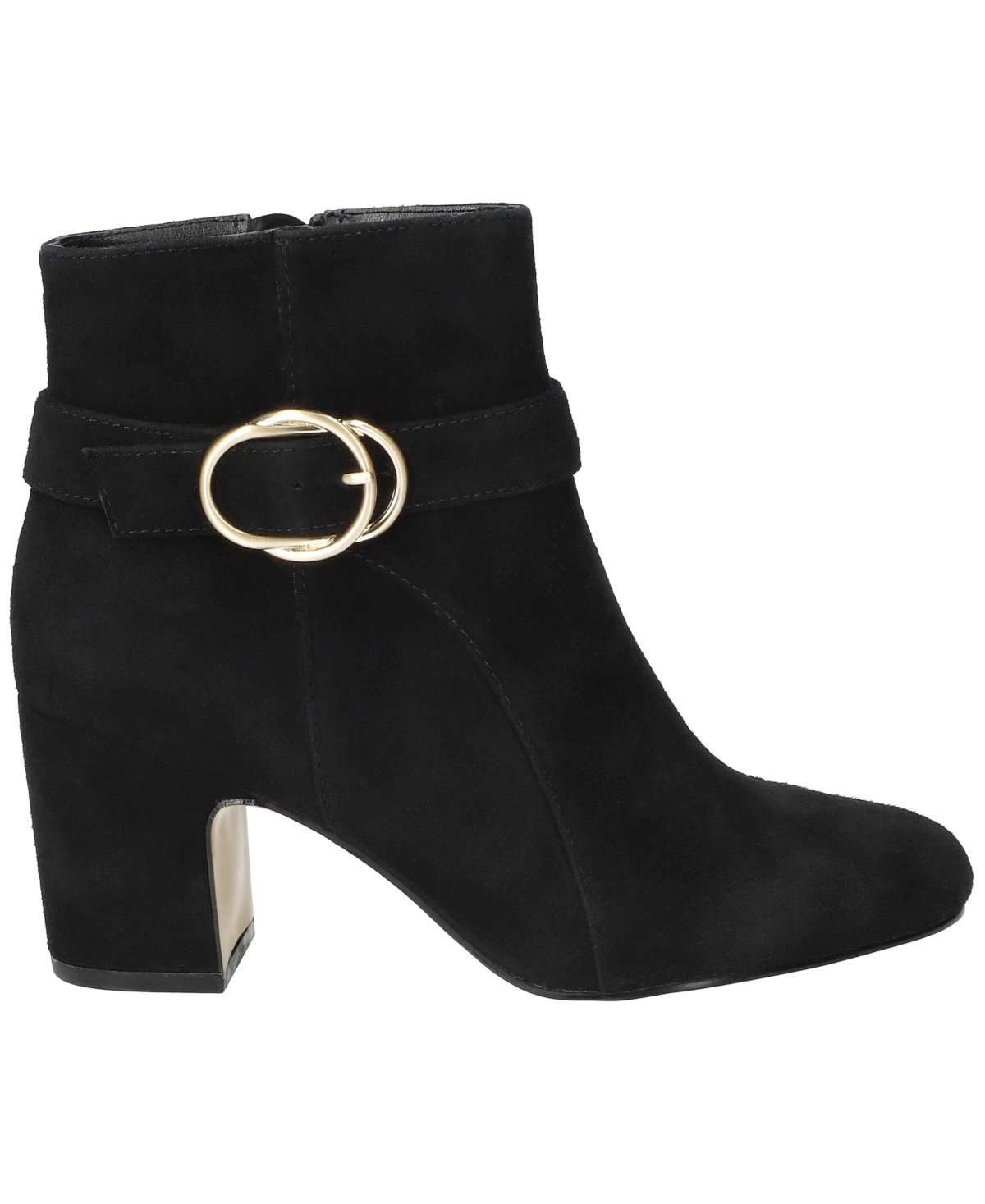 Bella Vita Women's Gamela Dress Block Heel Ankle Booties In Black