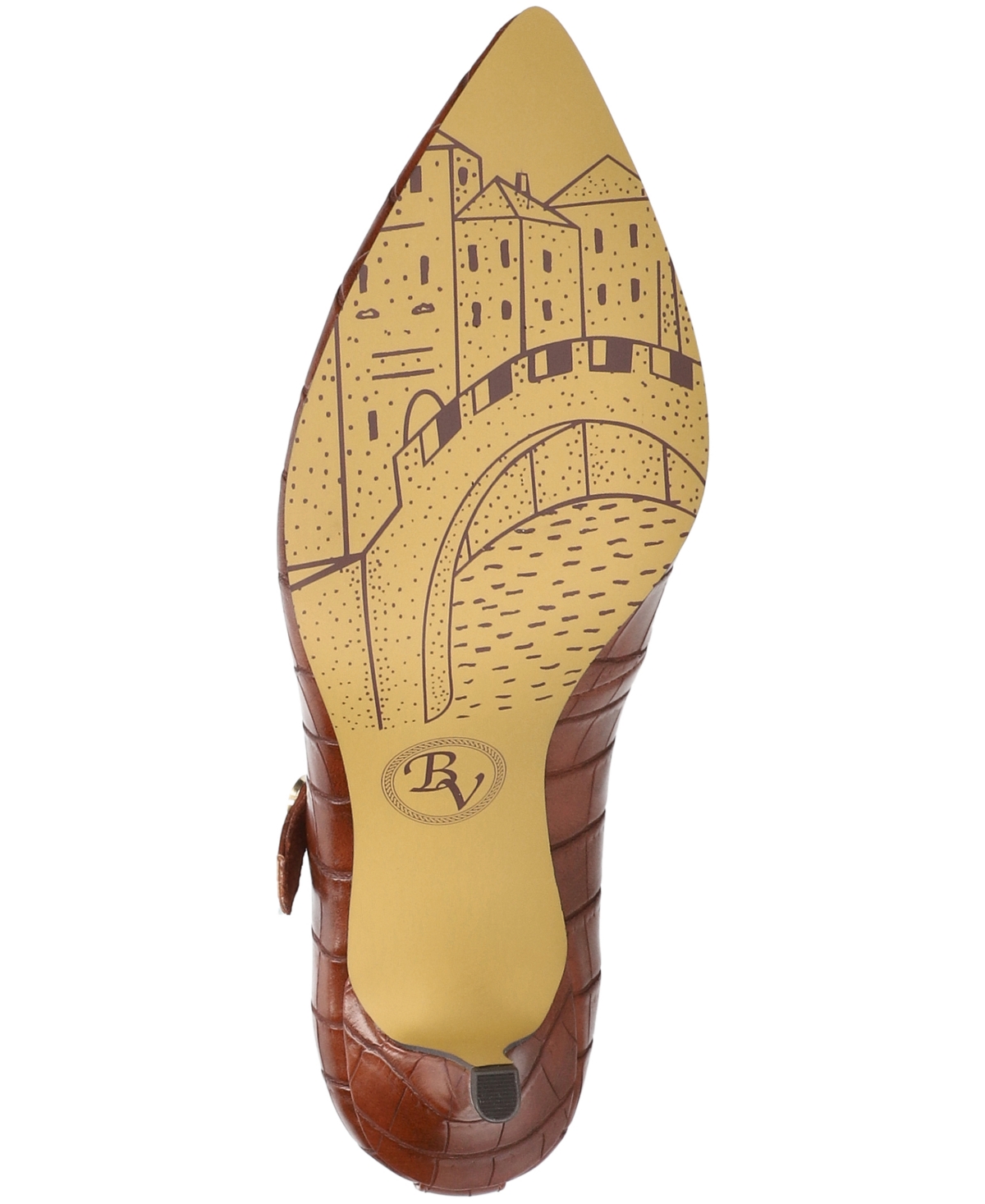 Bella Vita Lainey Pointed Toe Pump In Brown
