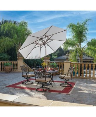 9FT Octagon Patio Umbrella with Push-Button Tilt