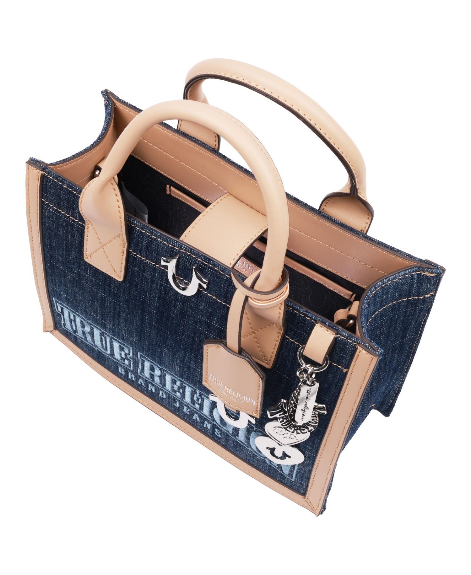 Bombe Logo Denim Tote