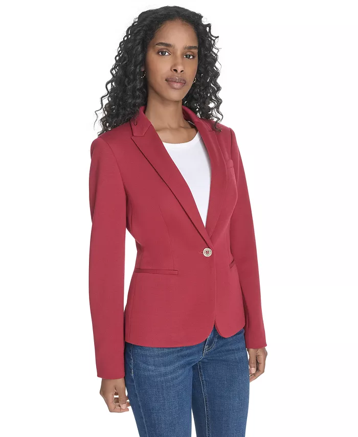 Women's One-Button Blazer - thumbnail 3