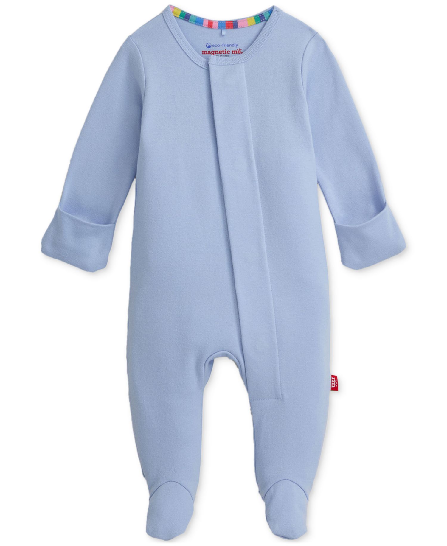 Baby Cotton Footed Coveralls, 2 Pack