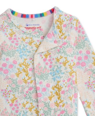 Baby Cotton Footed Coveralls, 2 Pack 