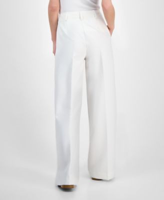 Women's High-Rise Wide-Leg Pants