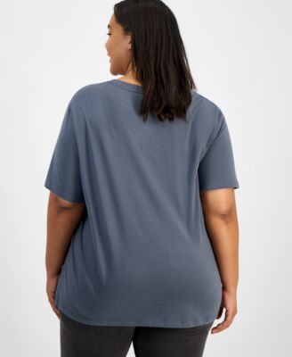 Trendy Plus Size Hello Kitty Mummy Glow in the Dark T-Shirt