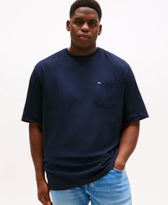 Men's Big & Tall Tommy Crew Neck Pocket T-Shirt