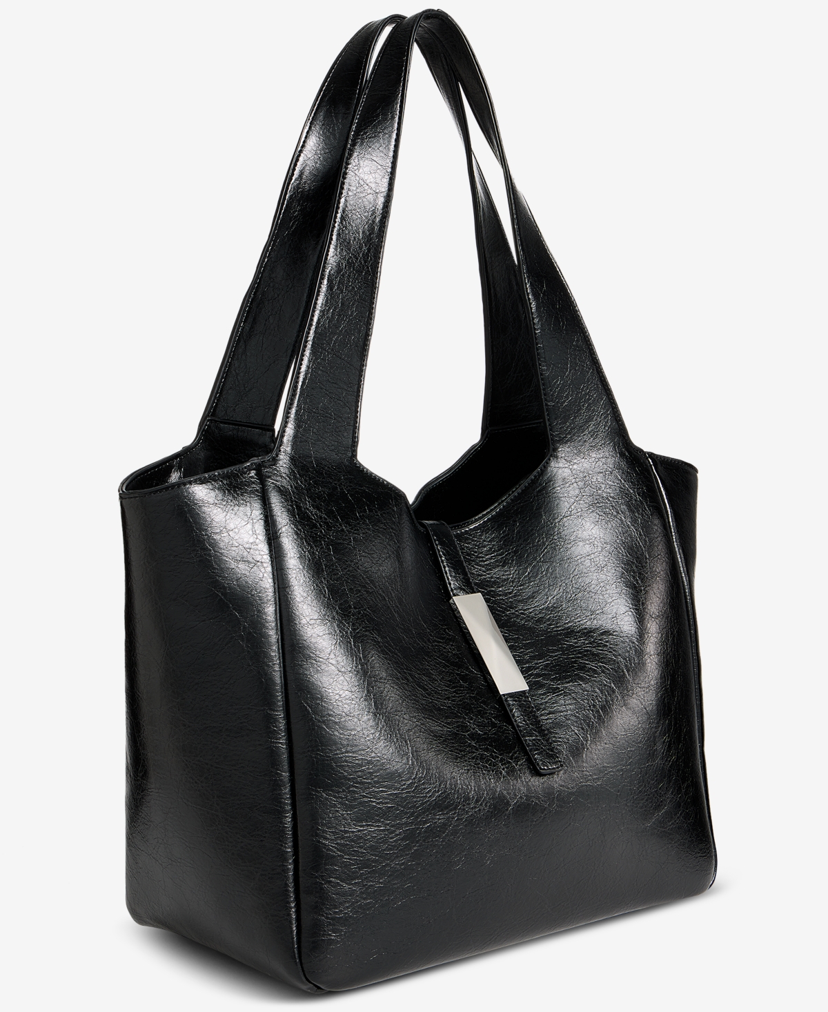 Inc International Concepts Lydiah Large Tote Bag, Exclusively At Macy's In Black