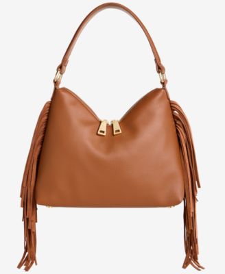 Tayviss Fringe Shoulder Bag, Exclusively at Macy's