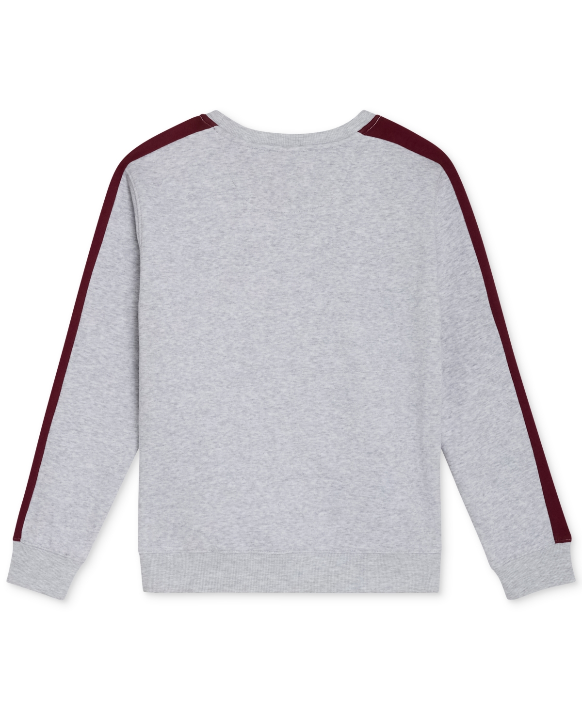 Champion Big Boys Colorblocked Crewneck Sweatshirt In Gray
