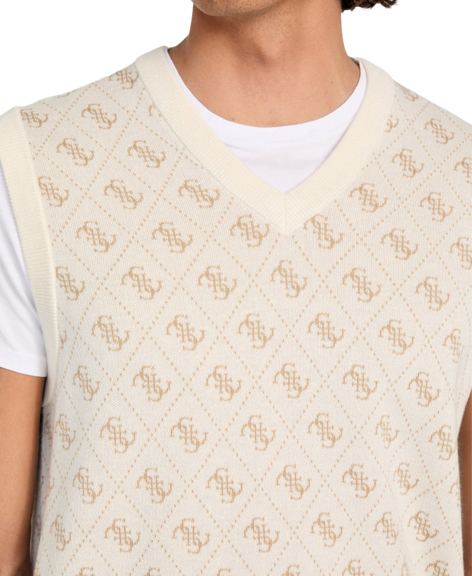Men's Horace Quattro G Logo Jacquard Sweater