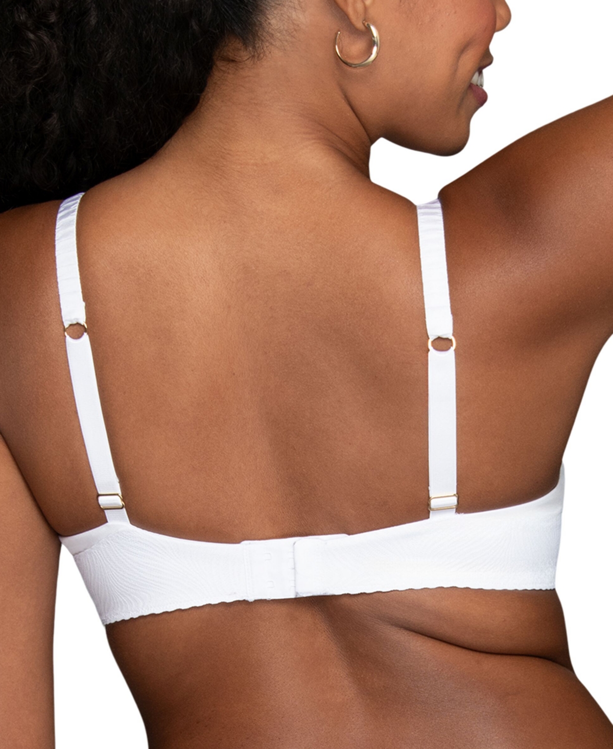 Vanity Fair Women's Effortless Underwire Bra 0078165 In White