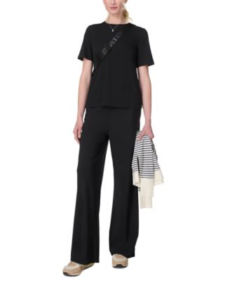 Women's Essential Short-Sleeve Crop Boxy T-Shirt