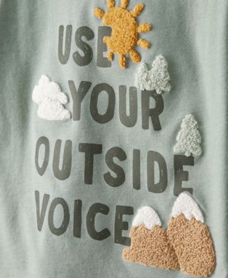 Toddler Boys Outdoor Voice Short-Sleeve Graphic T-Shirt