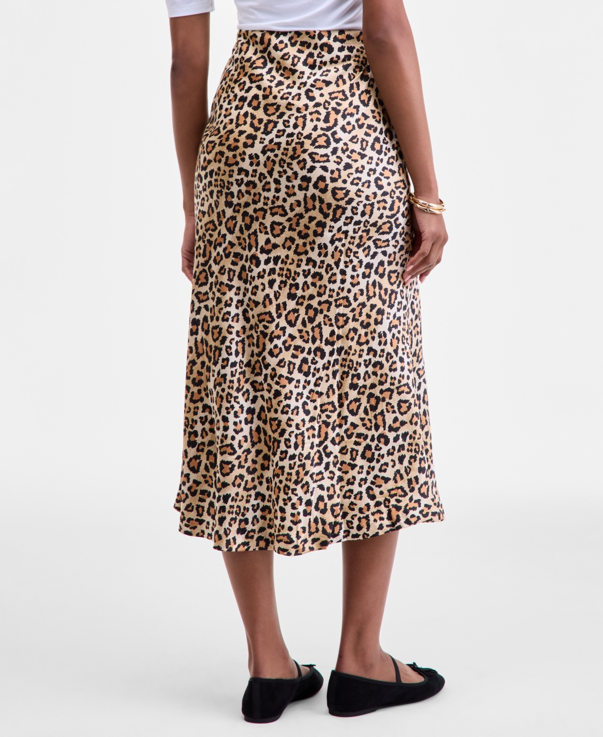 On 34th Women's Printed Midi Slip Skirt, Macy's Exclusive
