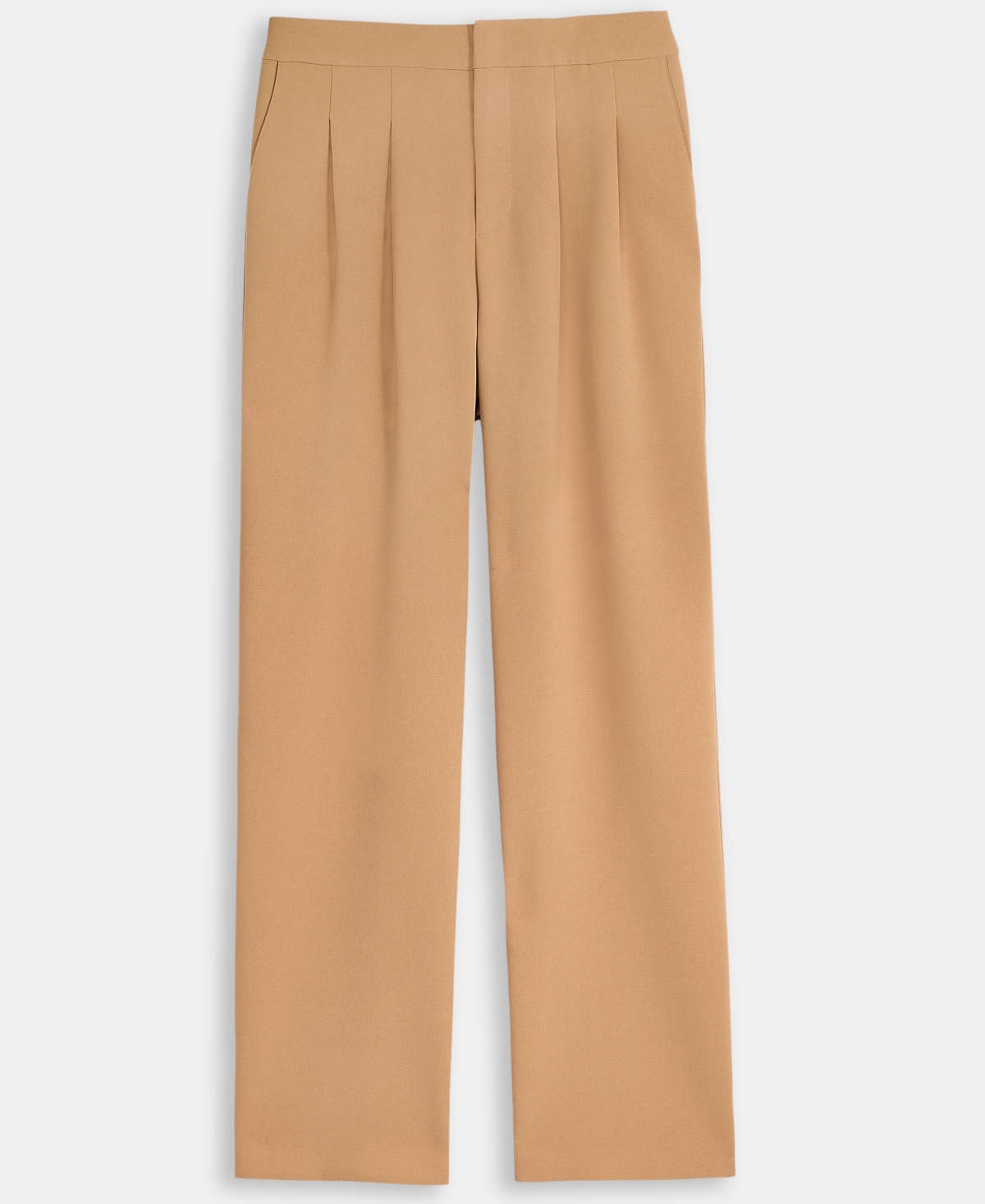 On 34th Women's High-rise Crepette Trouser Pants, Macy's Exclusive In Brown