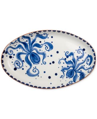 Costa Azul Octopus Oval Platter