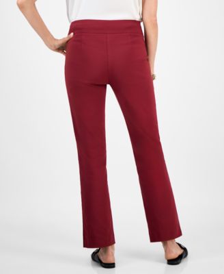 Women's Lace Side Panel Pull-On Pants