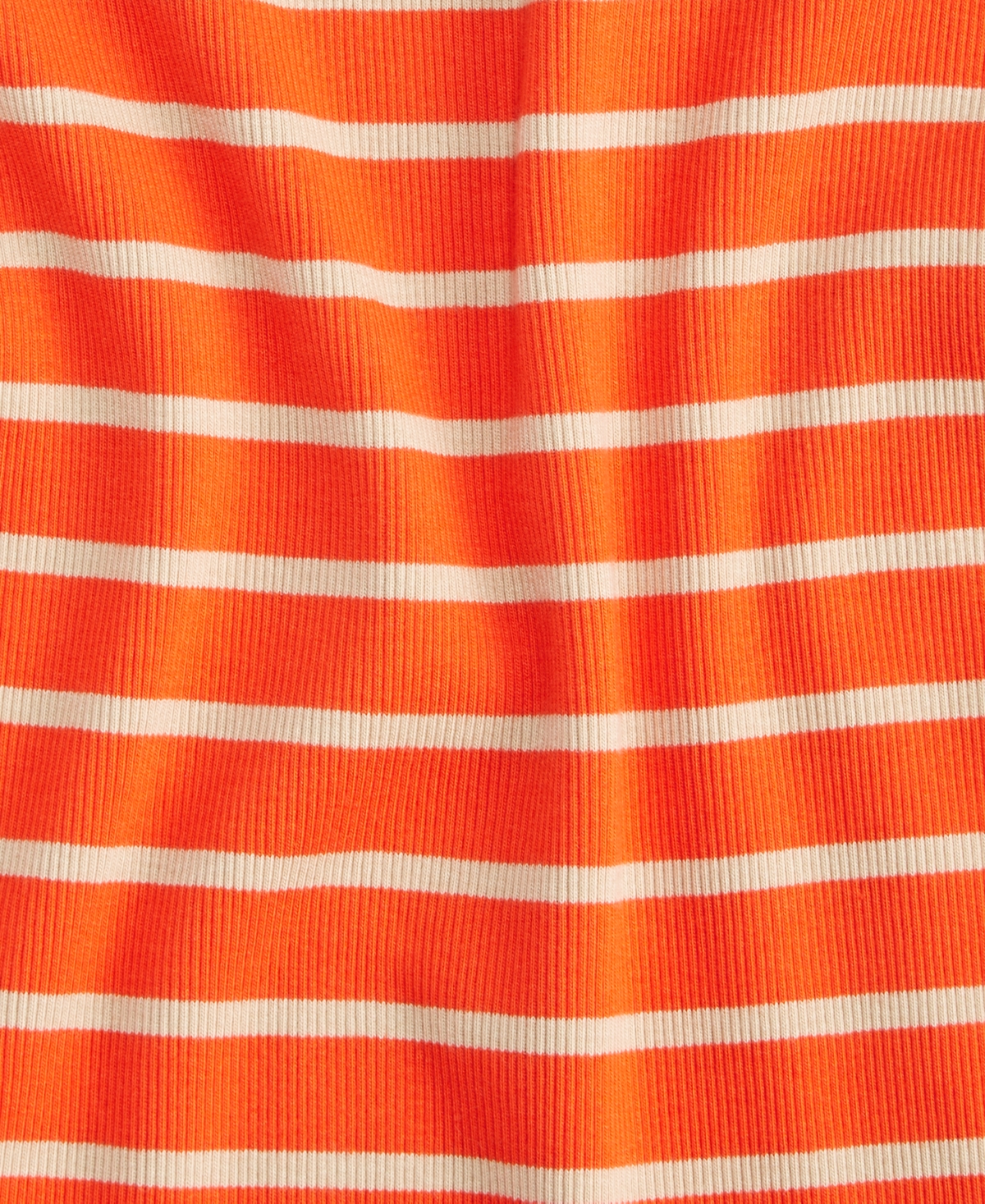 On 34th Women's Square-neck Flutter-sleeve Ribbed Top, Macy's Exclusive In Orange