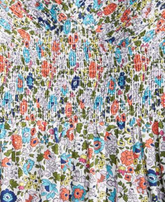 Women's Smocked Cotton Tank Midi Dress, Macy's Exclusive 