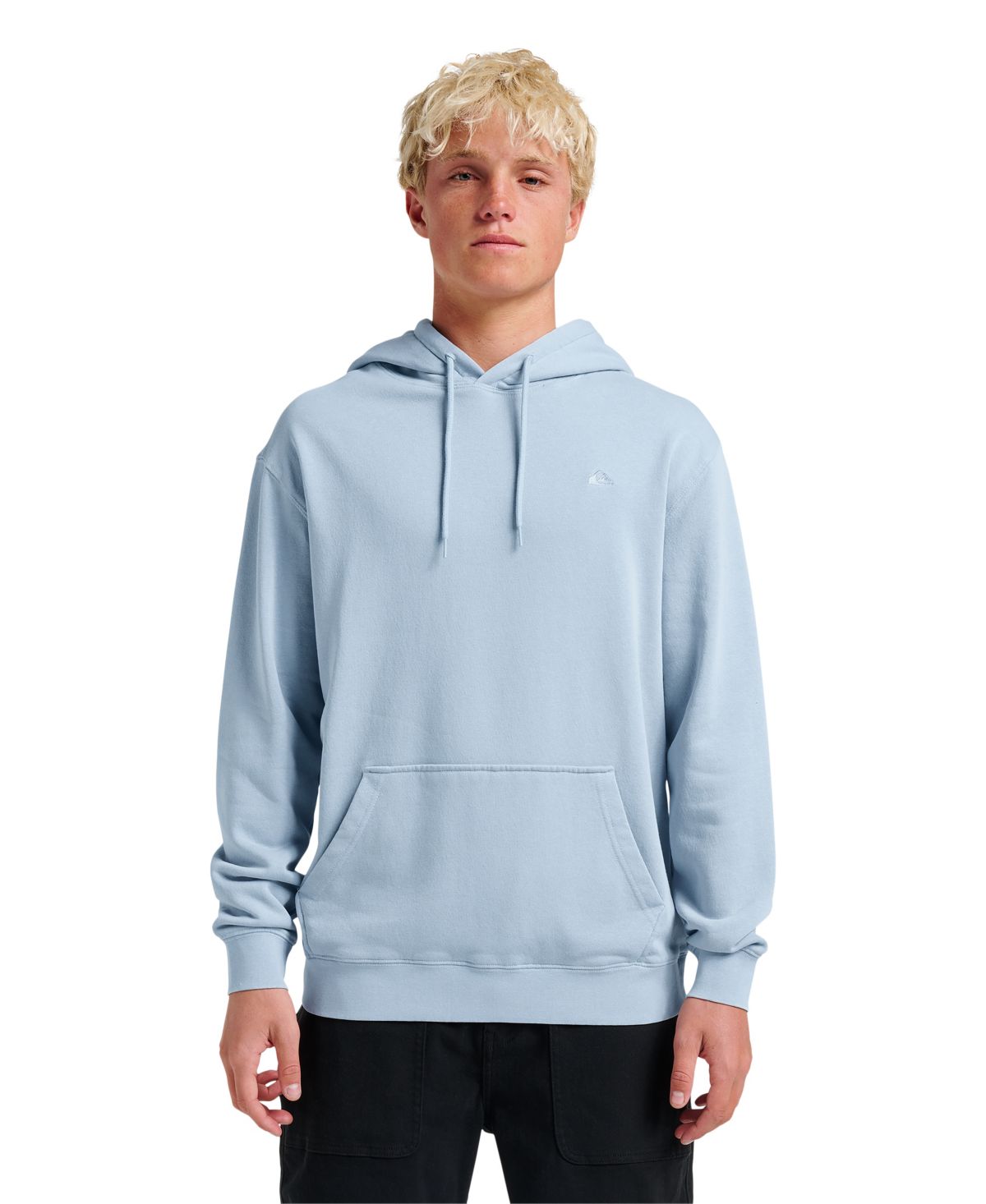 Мужская толстовка с капюшоном цвета морской волны