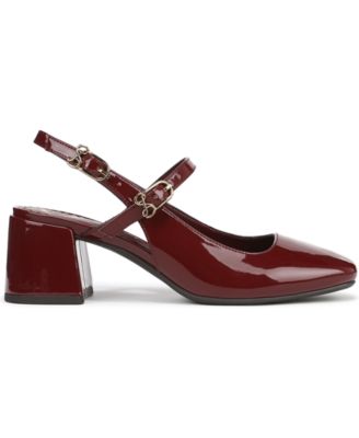Women's Grace Block Heel Slingback Mary Jane Pumps