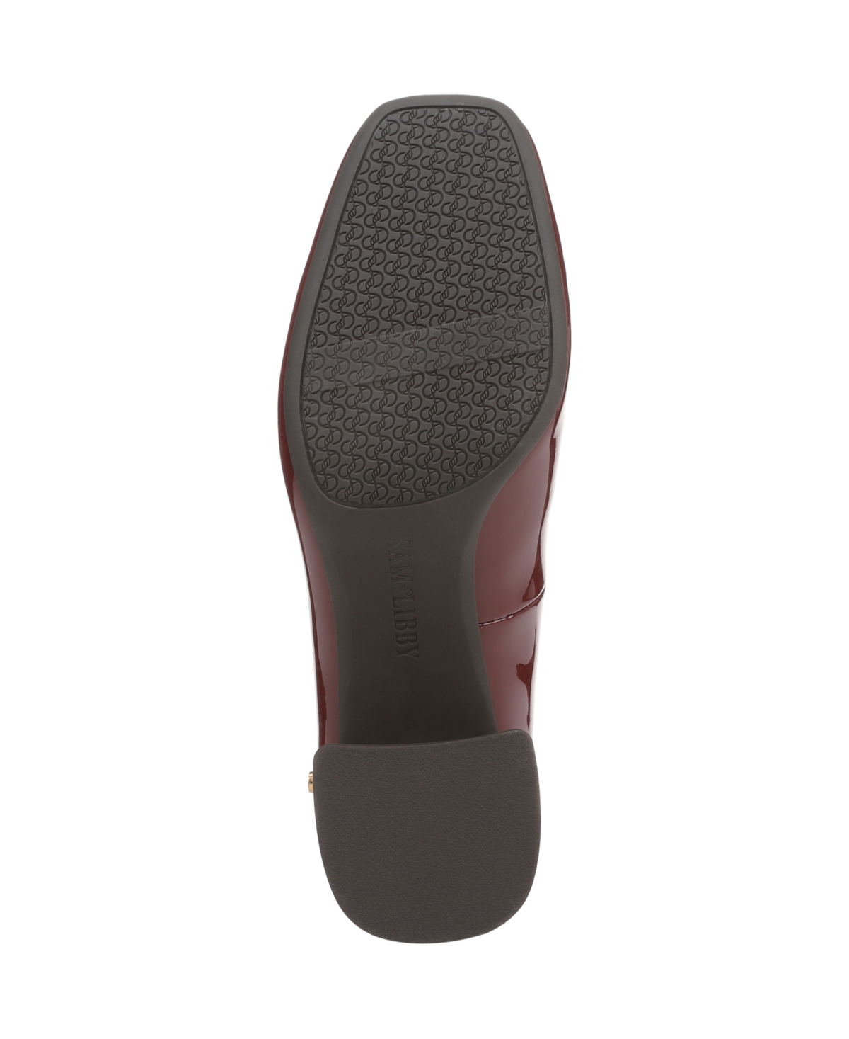Sam & Libby Women's Gianella Block Heel Pumps In Burgundy