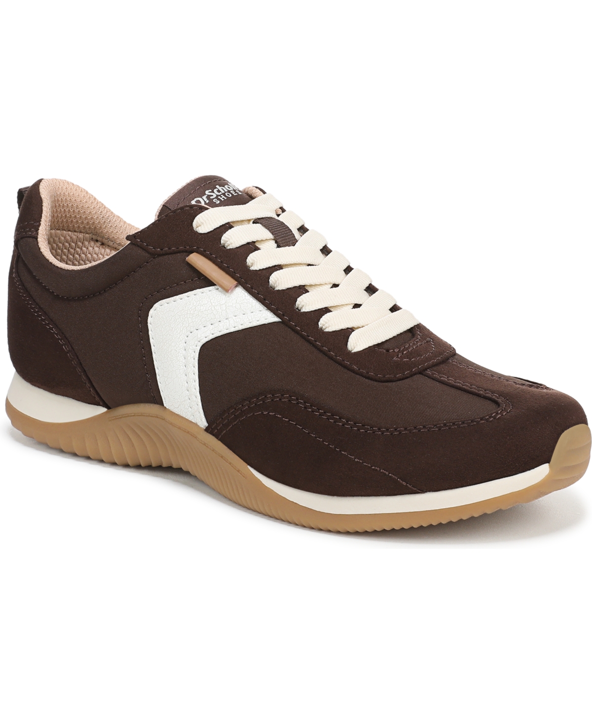 Women's Good Ol Days Lace Up Sneakers - Beige Fabric