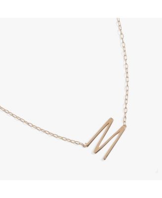 Precious Elongated Initial M