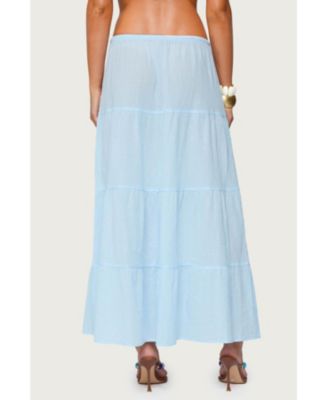 Women's Kaila Cotton Tiered Maxi Skirt