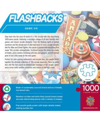 Flashbacks - Game On 1000 Piece Jigsaw Puzzle