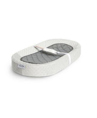 Premium Oval Contoured Changing Pad with Bonus Cover and Water