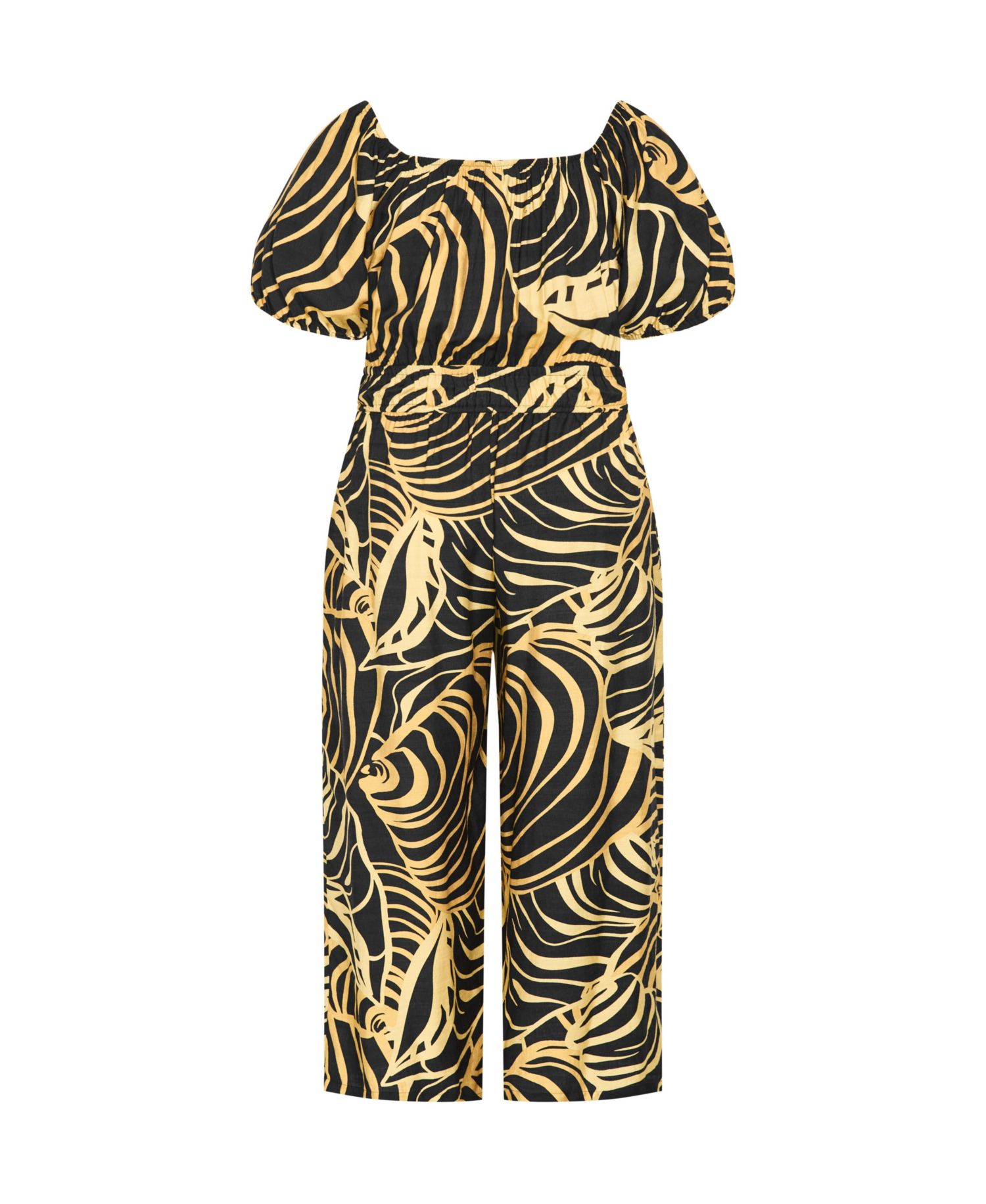 Plus Size Erica Swirl Jumpsuit