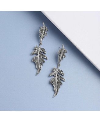 Women's Foliage Drop Earrings