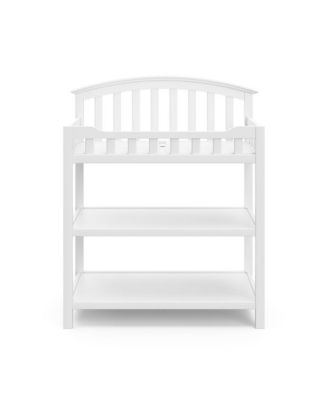Changing Table with Water-Resistant Changing Pad (White)