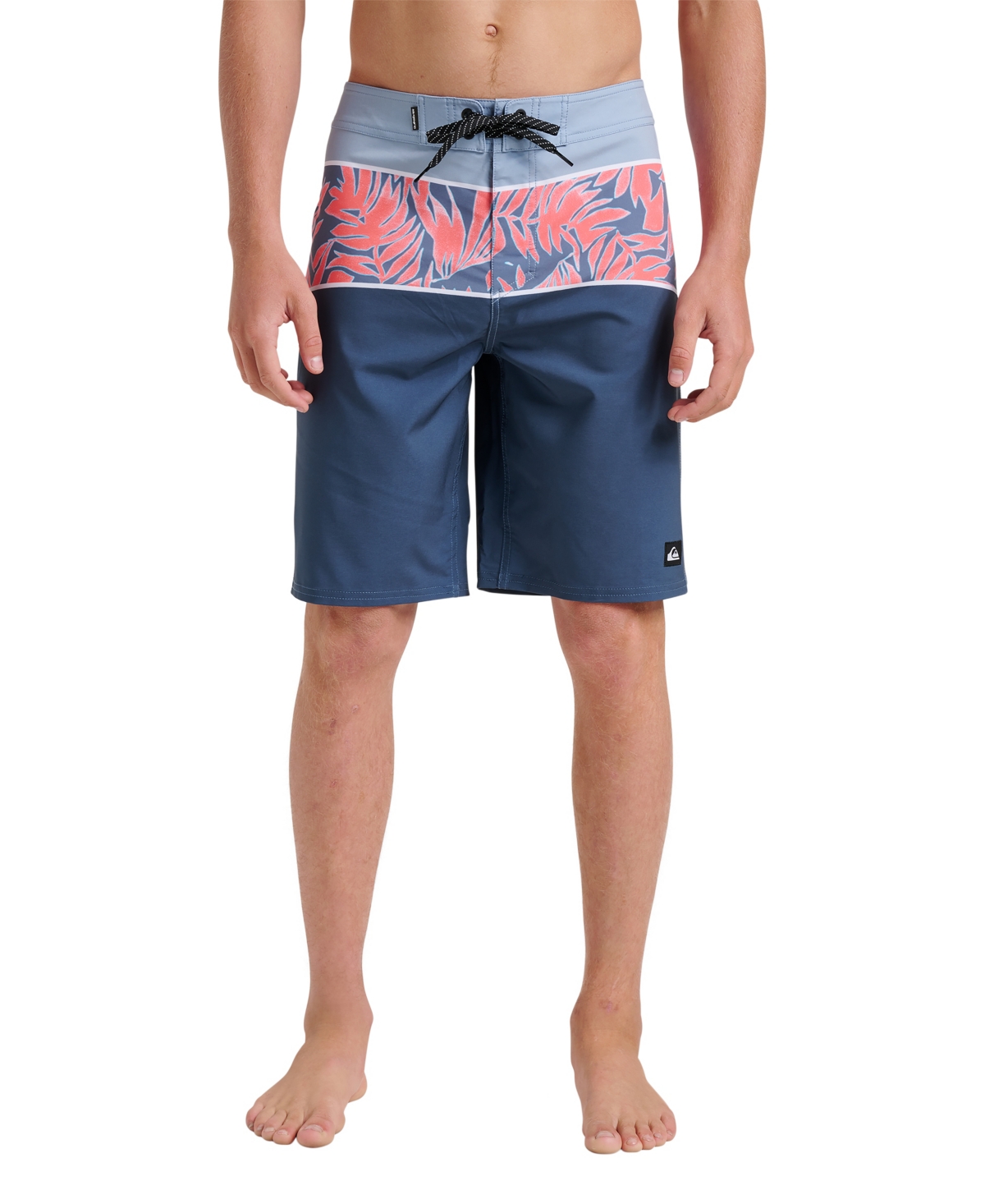 Men's Surfsilk Panel Boardshorts - Silver birch