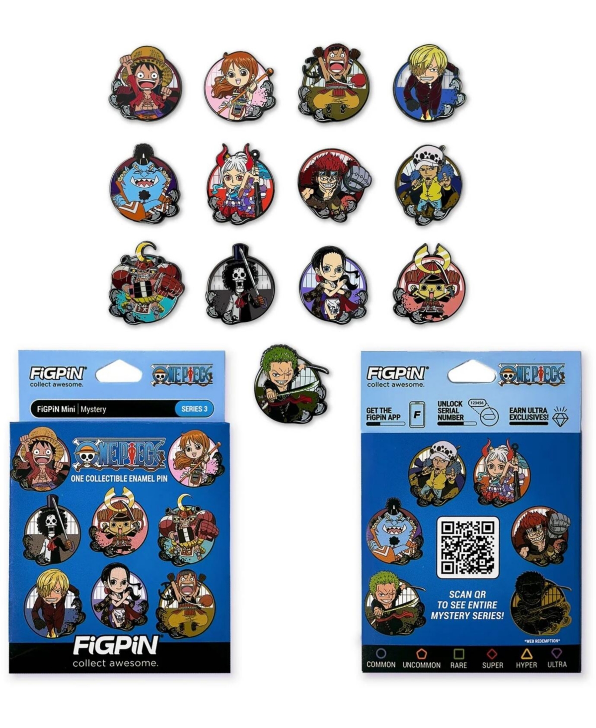 FiGPiN - Mystery Mini Pin - One Piece