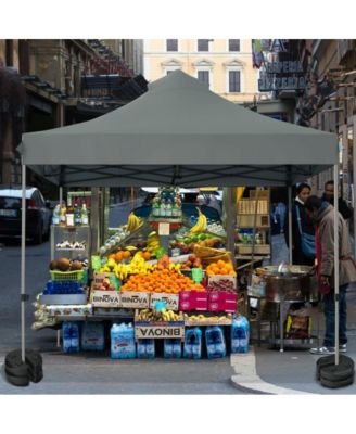 8 pieces Weight Plates Patio Canopy Tent Gazebo Shade Umbrella Water Filled