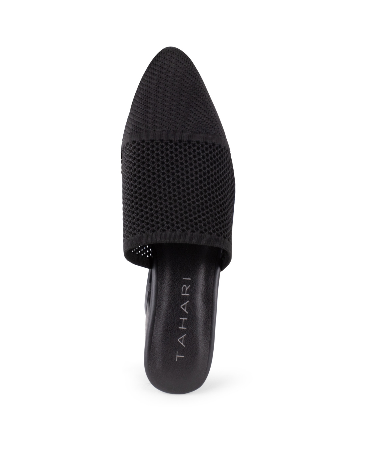 Tahari Santorini Knit Mule In Black