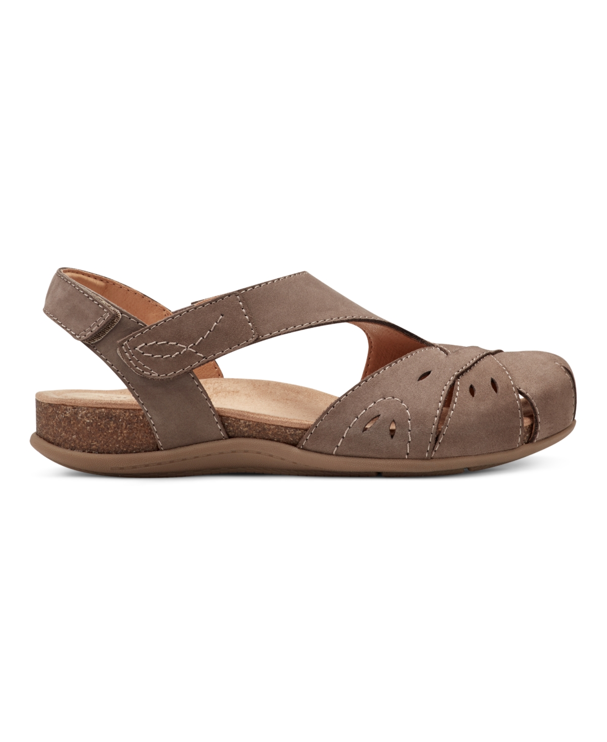 Earth Women's Birdine Cutout Flat Slingback Sandals In Brown