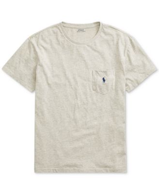 Men's Big & Tall Crew-Neck Pocket T-Shirt