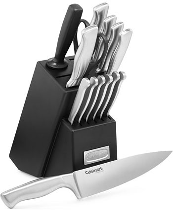 Cuisinart Classic 15-Piece Knife Set Stainless Steel  - Best Buy