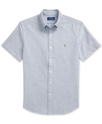Men's Classic-Fit Short-Sleeve Oxford Shirt