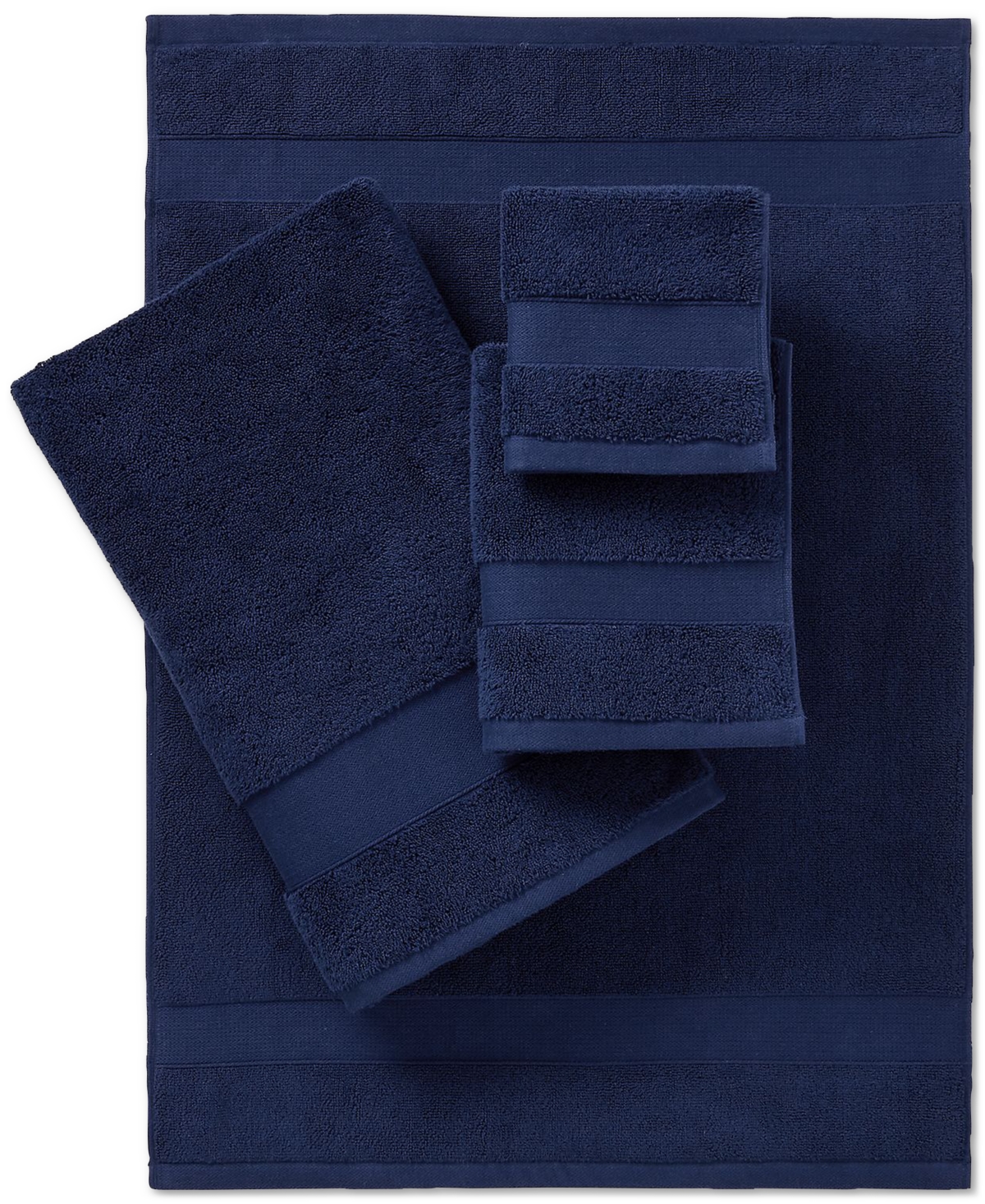 Ralph Lauren Watson Solid Cotton 6-pc. Towel Set In Blue